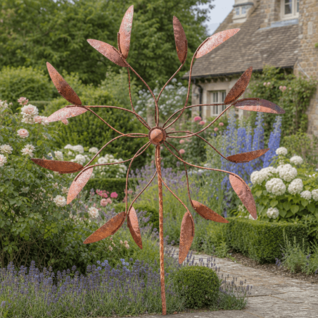 Double-Rotation Garden Wind Spinner Ø 80 cm | 237 cm