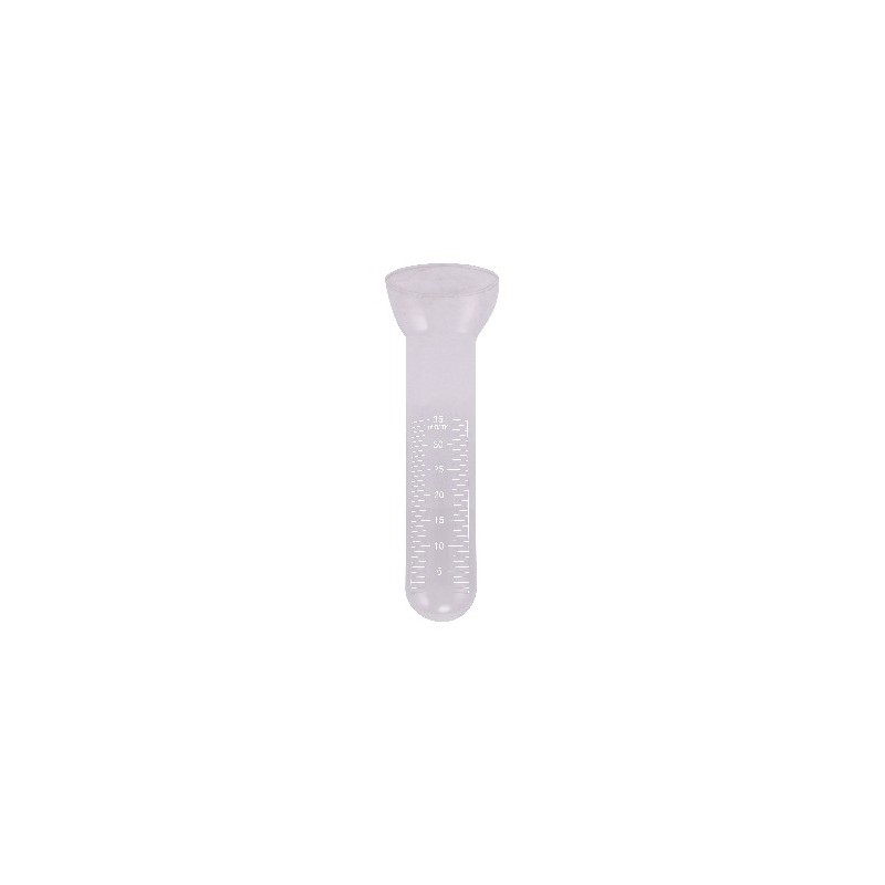 Graduated cylinder for a rain gauge