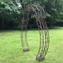 Rose arch, side view