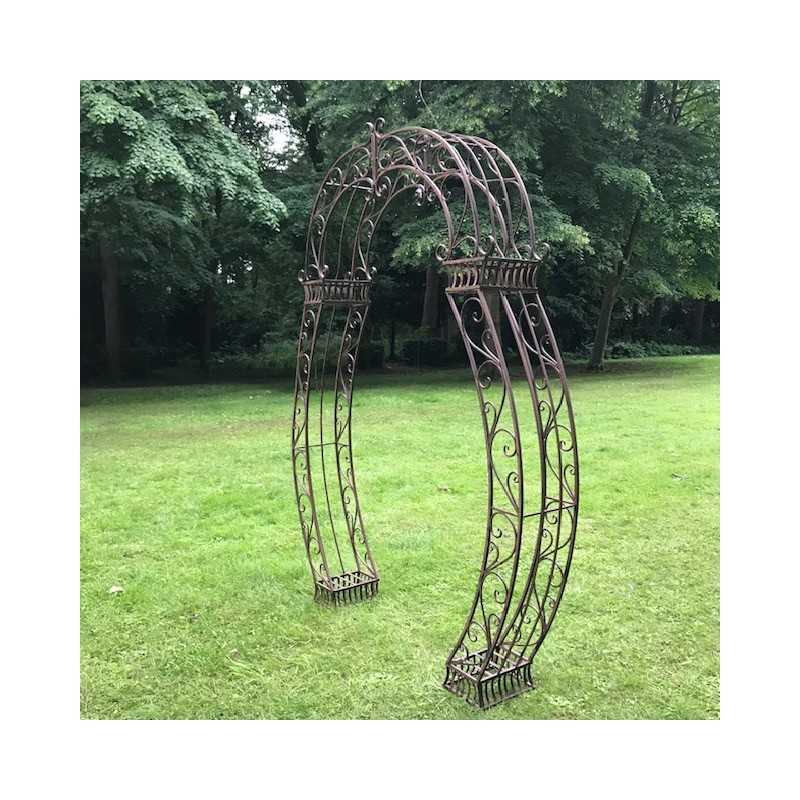 Rose arch, side view