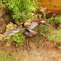 Small bronze pair of cranes €135.00 LEZARD DU JARDIN