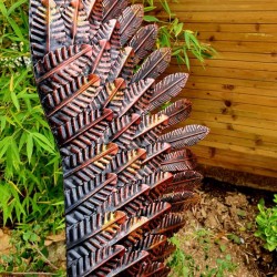 Large crane model with wings raised bronze €109.00 LEZARD DU JARDIN