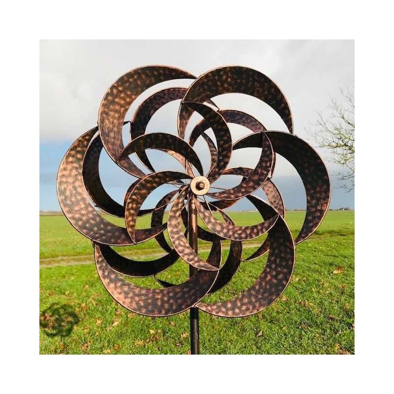 Decorative Garden Wind Spinner 53x26x210 cm Mongenan Model