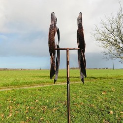Decorative Garden Wind Spinner 53x26x210 cm Mongenan Model