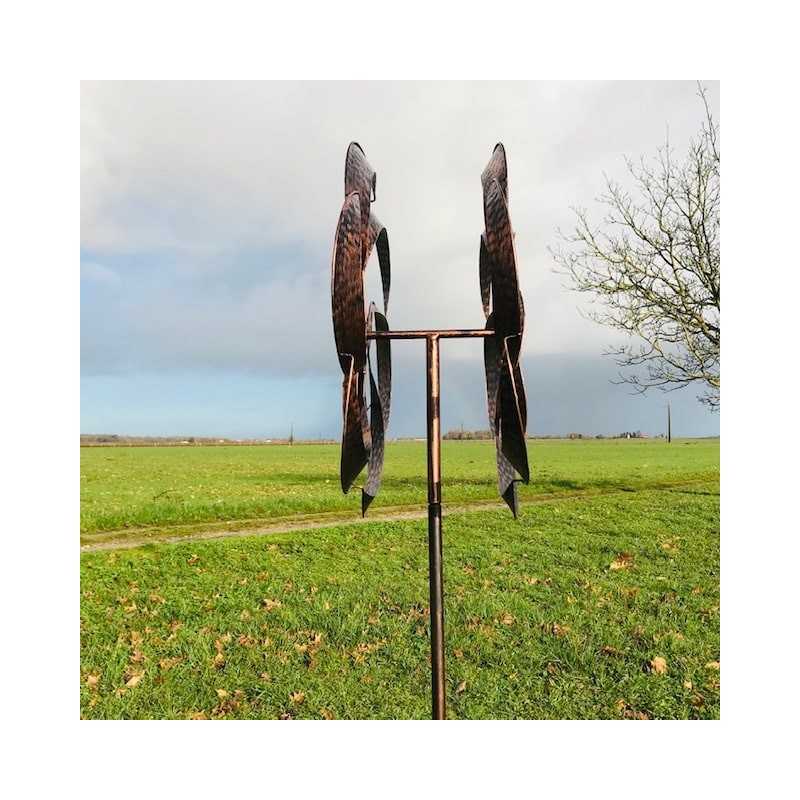 Decorative Garden Wind Spinner 53x26x210 cm Mongenan Model