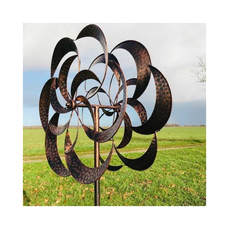 Decorative Garden Wind Spinner 53x26x210 cm Mongenan Model