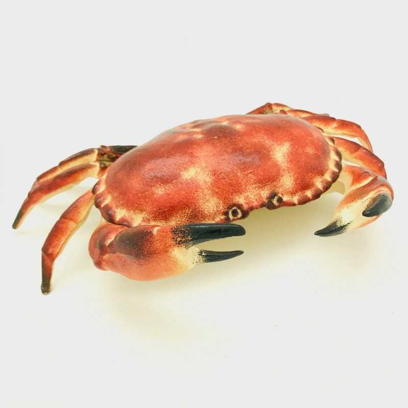 Realistic Cast Iron Crab Key Hider