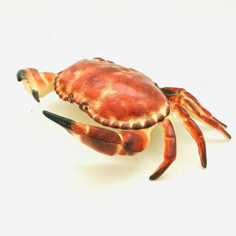 Realistic Cast Iron Crab Key Hider