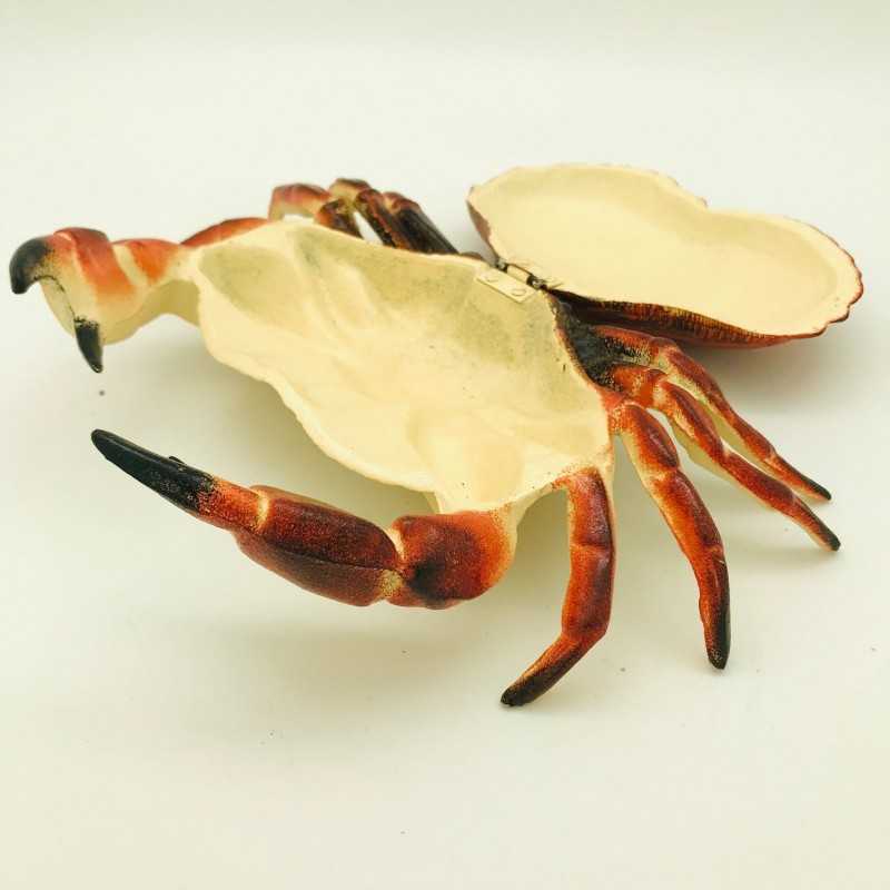 Realistic Cast Iron Crab Key Hider