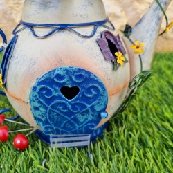 Fairy House Teapot View from the Door