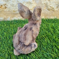 Resin Rabbit Rear View