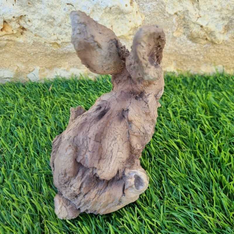 Resin Rabbit Rear View