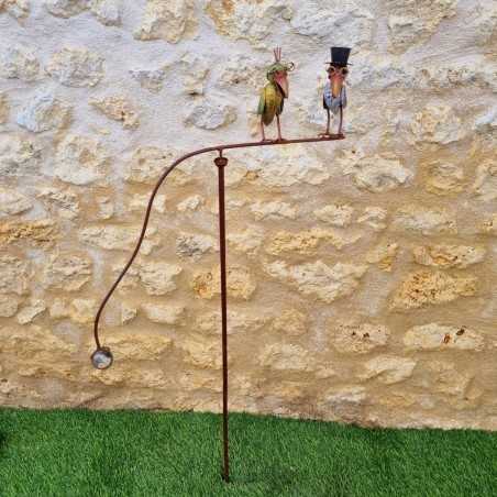 Colorful Crow Garden Mobile Spike 128X54X16