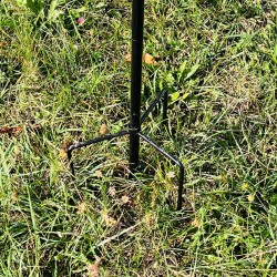 decorative garden wind spinner windmill height 205 cm Villandry model