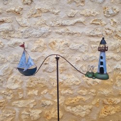 Lighthouse and Boat Balance Mobile