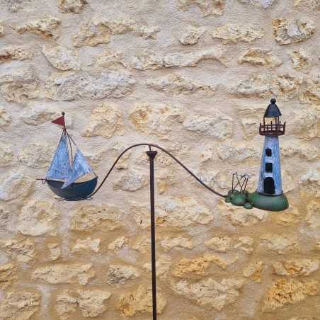 Lighthouse and Boat Balance Mobile