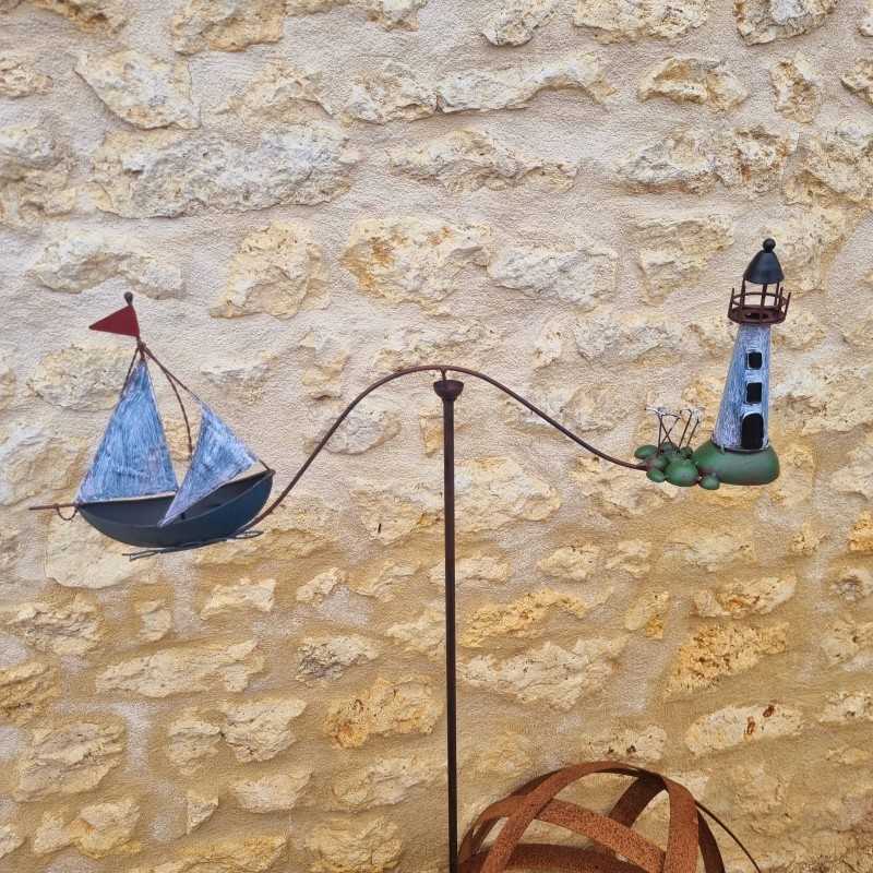 Lighthouse and Boat Balance Mobile