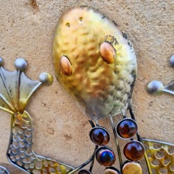 Decorative Wall-Mounted Cast Iron Salamander