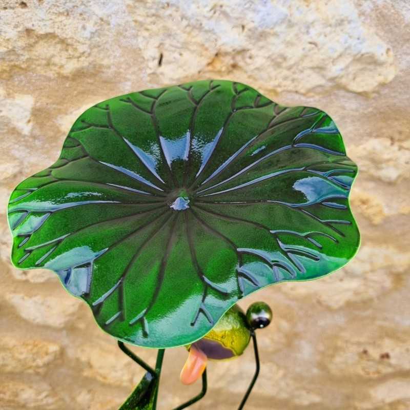 Low Decorative Frog on Spike