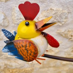 Garden Mobile Stake with Hen Motif Height 130 cm €42.90 LEZARD DU JARDIN