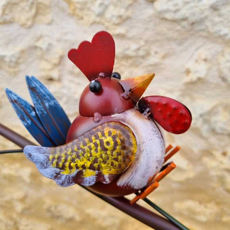 Garden Mobile Stake with Hen Motif Height 130 cm €42.90 LEZARD DU JARDIN