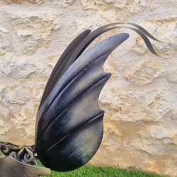 Iron Rooster in Two Sizes, Available in Gold, Black, and Red