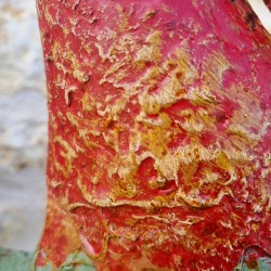 Red and Blue Iron Rooster