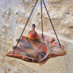 Hanging Resin Bird Feeder