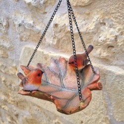 Hanging Resin Bird Feeder