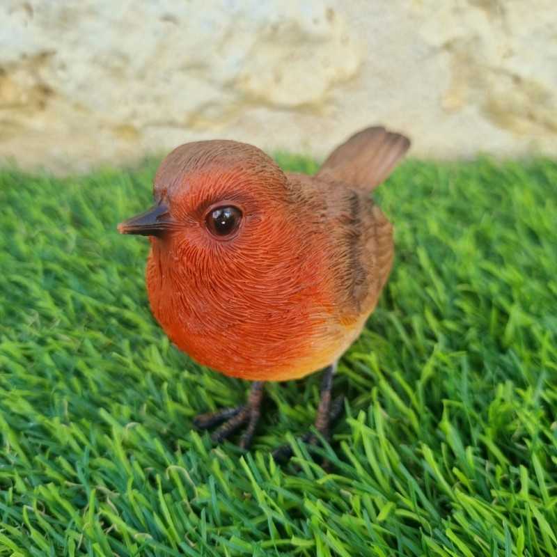 Red Resin Bird