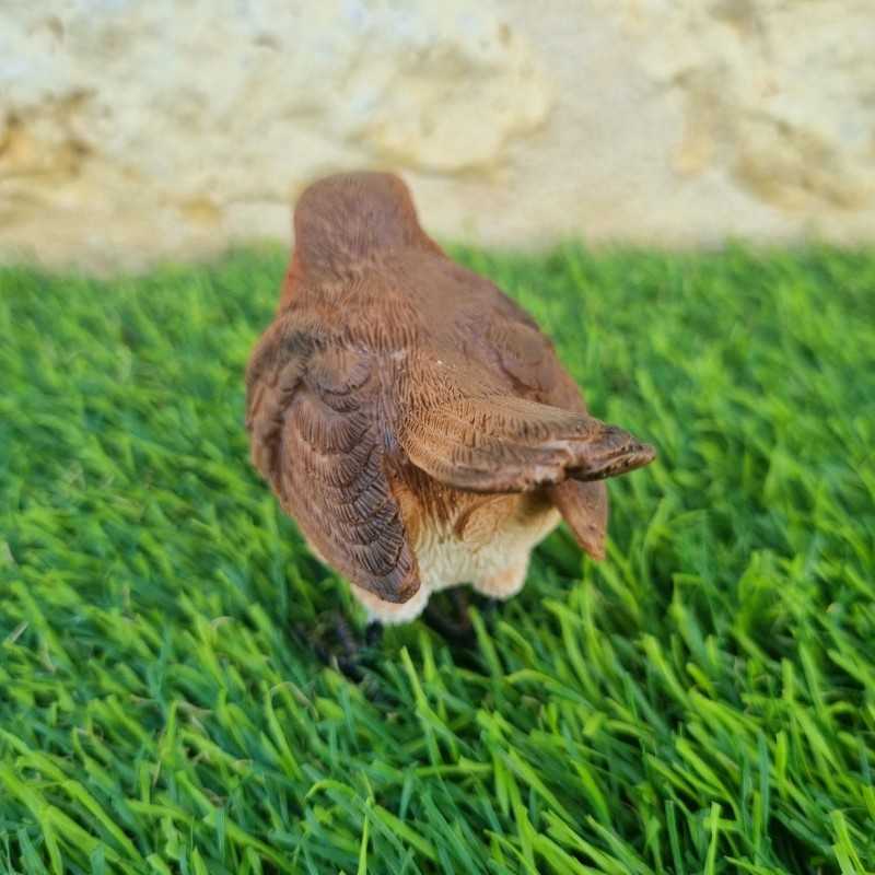 Red Resin Bird