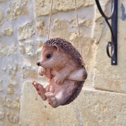 Hanging Resin Hedgehog