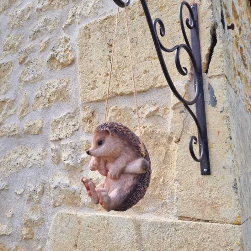 Hanging Resin Hedgehog