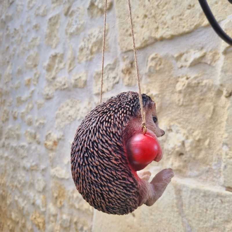 Hanging Resin Hedgehog
