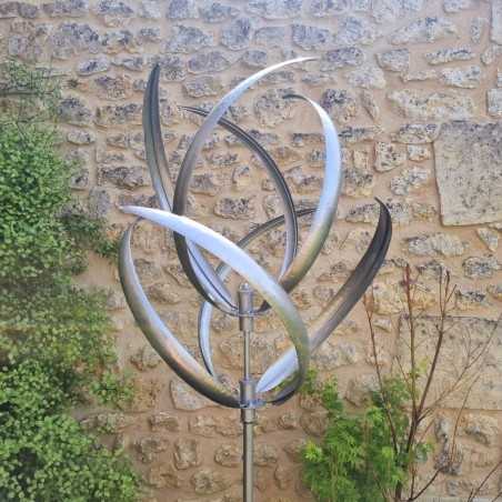 Éolienne décorative Oléron | Un moulin à vent design pour votre jardin