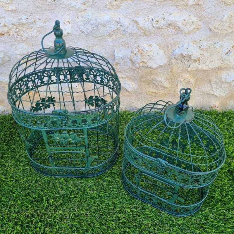 Bordeaux beige iron basket €22.90 LEZARD DU JARDIN