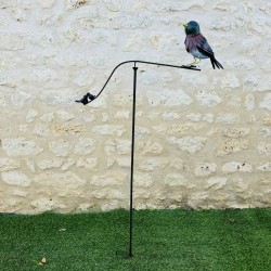 Colorful Metal Bird Garden Mobile H133