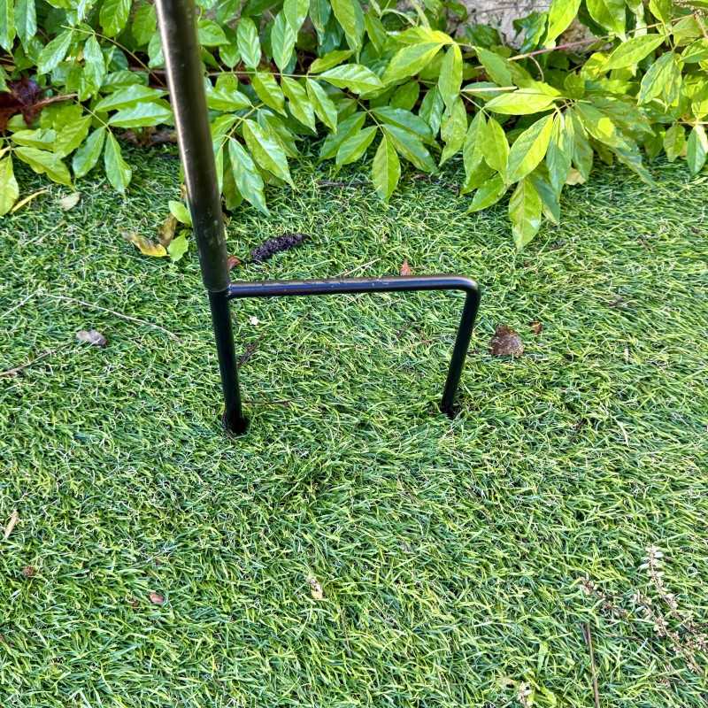 Stainless Steel Garden Mobile Rearing Horse - View of the Anchor