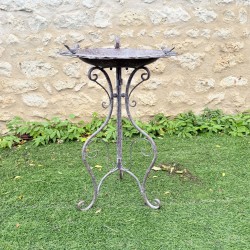 Decorative Bird Bath Front View
