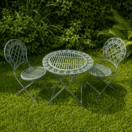 2-seat bistro garden furniture set