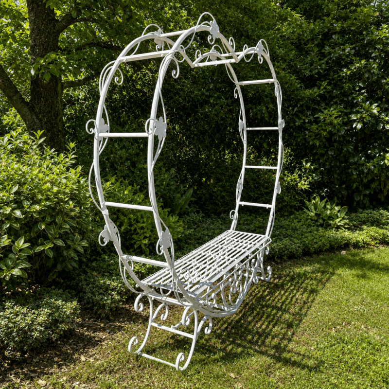 Structure of the large heart-arch bench